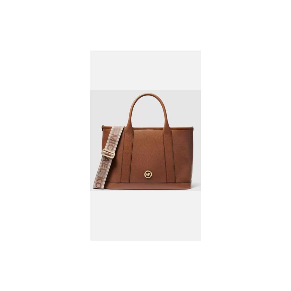 Michael Kors Michael Kros 35 Crossbody Luisa Tan Leather Medium Handbag. Not,Specified