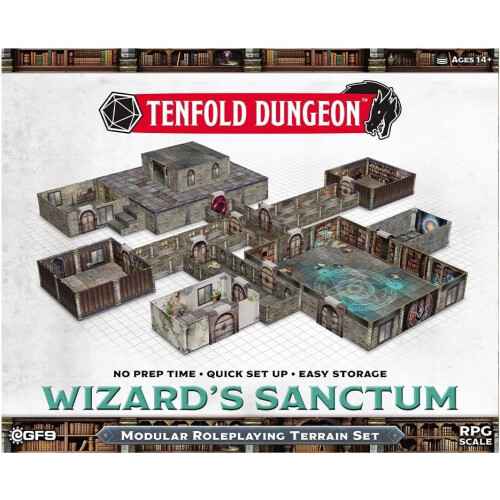 Gale Force Nine - Tenfold Dungeon - Tovernaars Sanctum 1