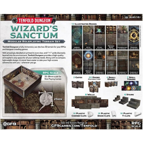 Gale Force Nine - Tenfold Dungeon - Tovernaars Sanctum 2