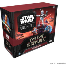 Fantasy Flight Games Star Wars: Unbegrenzte TCG Twilight of the Republic Prerelease Box - Starten Sie Ihr Clone Wars -Abenteuer! Beinhaltet 6 Boo