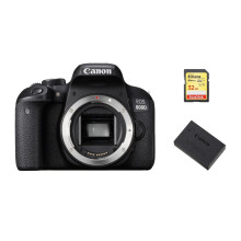 CANON EOS 800D Gehäuse + 32 GB SD-Karte + LP-E17 Akku