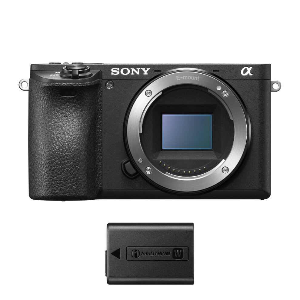 SONY A6500 Body Black + NP-FW50 Battery