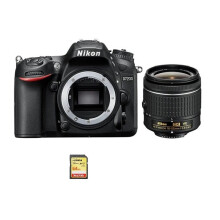 NIKON D7200 + AF-P DX 18-55mm F3.5-5.6G VR + carte SD 64 Go