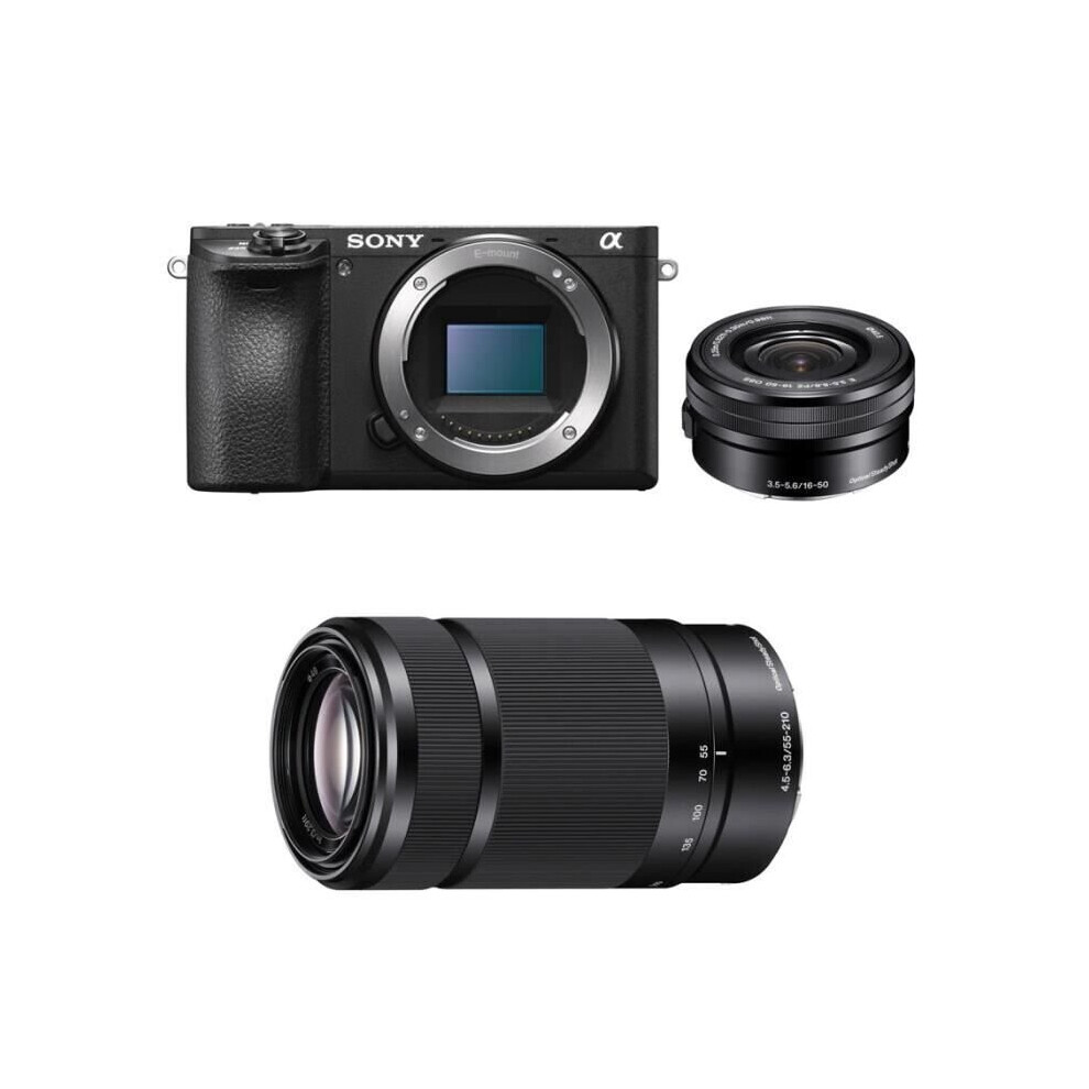 SONY A6500 + SEL 16-50MM F3.5-5.6 OSS + SEL 55-210MM F4.5-6.3 OSS
