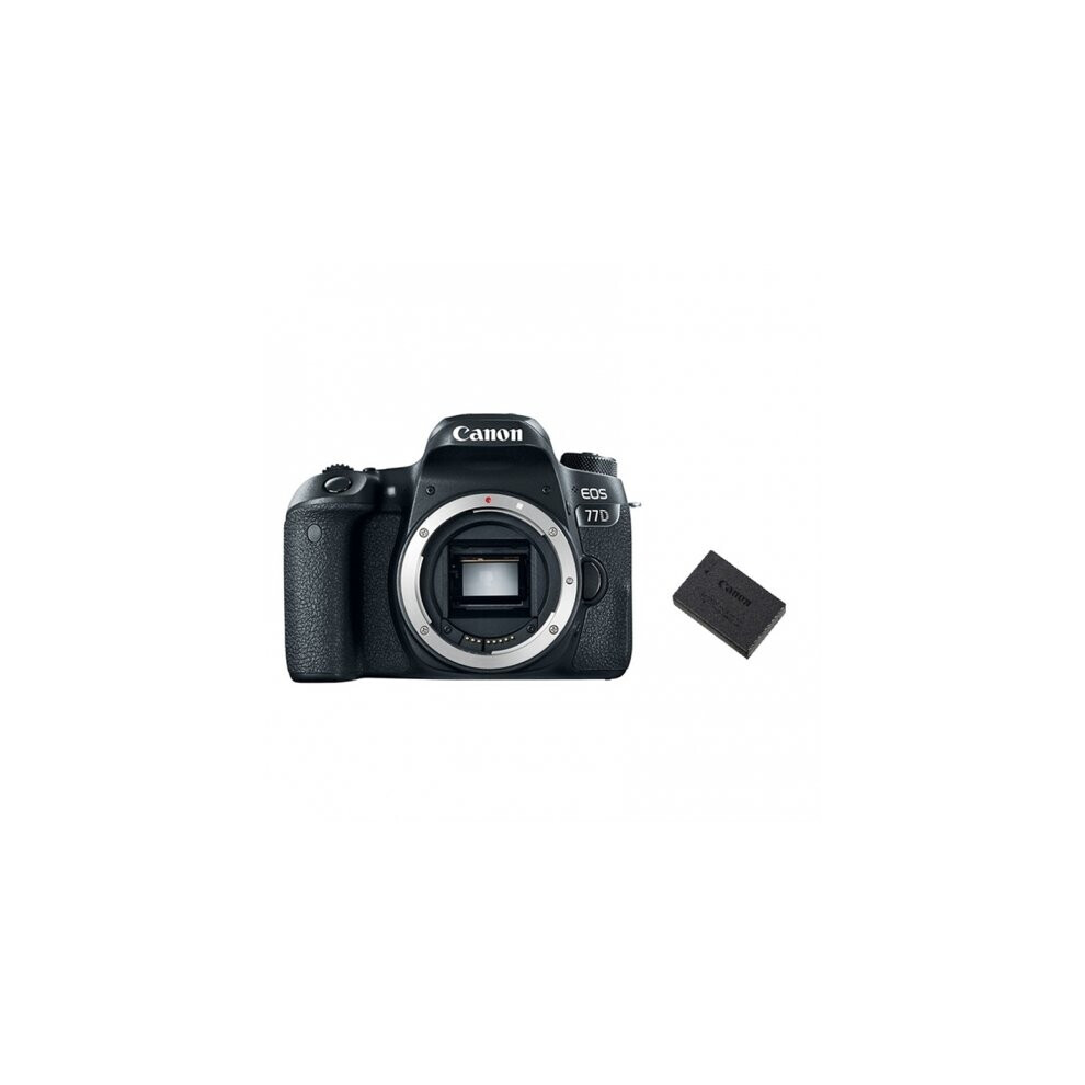 Canon Eos 77D Body + Battery Lp-E17