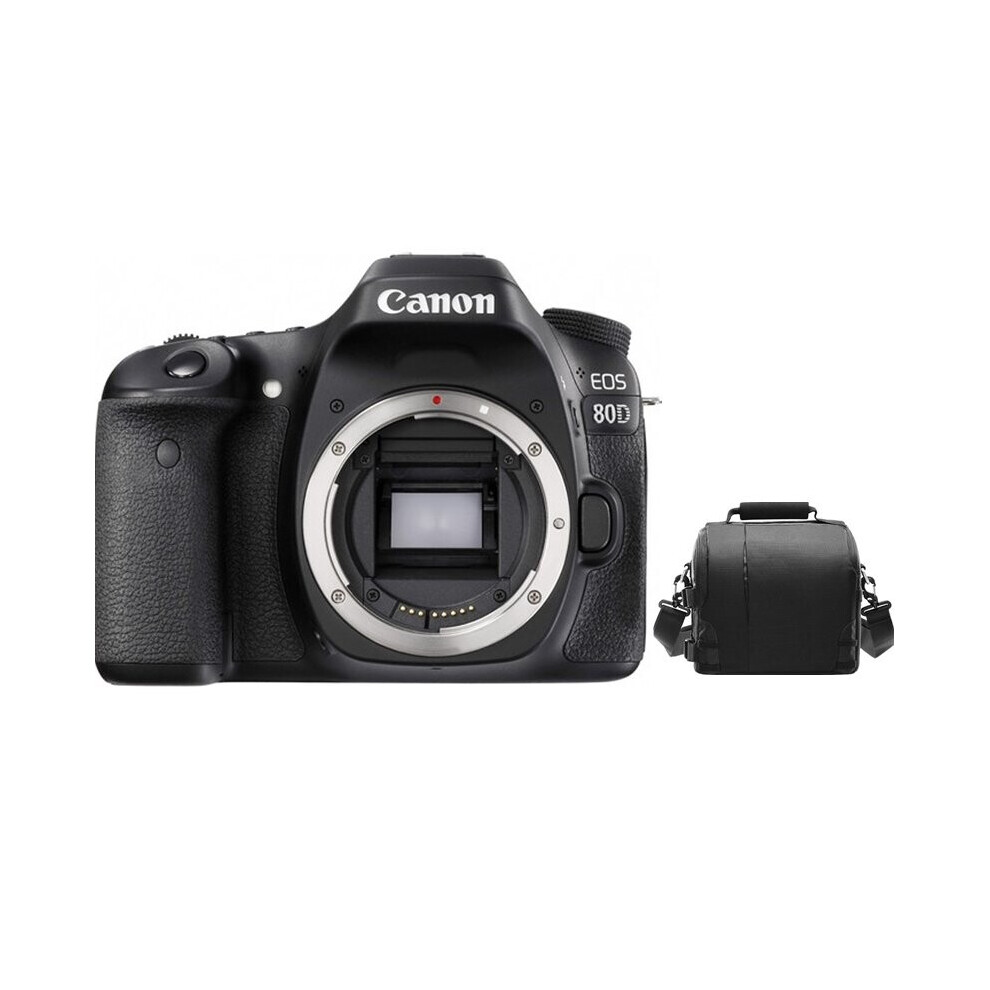 Canon Eos 80D Body + Camera Bag