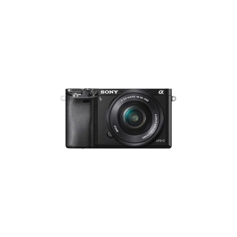 Refurbished Sony Alpha a6000 Mirrorless Digital Camera with 16-50mm Power Zoom Lens