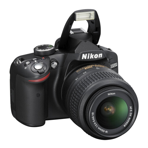 Nikon Nikon D3200 Ψηφιακή SLR με φακό 18-55mm VR II - Μαύρη