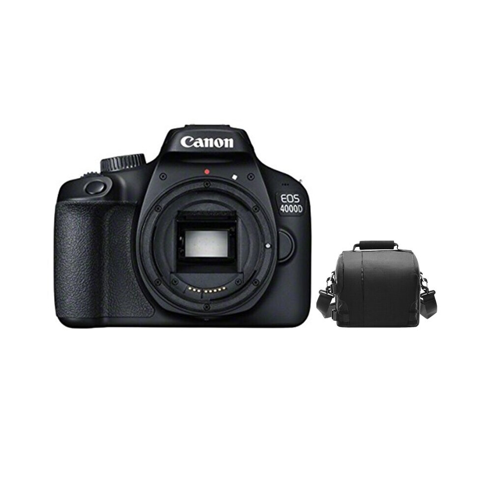 Canon Eos 4000D Body + Camera Bag Black 696592249066