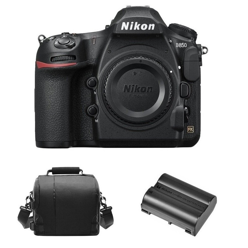 NIKON D850 Body + camera Bag + EN-EL15A Battery