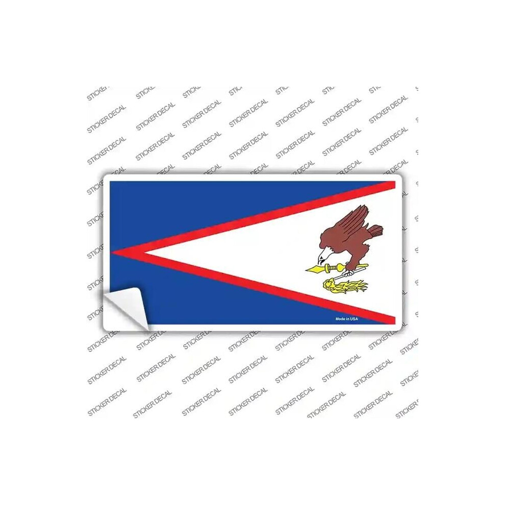 Smart Blonde Lp-470S-Xl American Samoa Flag Novelty Sticker Decal - Extra Large 731997866002