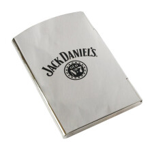 Portacarte in metallo Jack Daniels