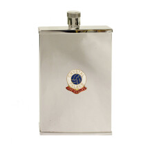 Crystal Palace football club slim pocket flask