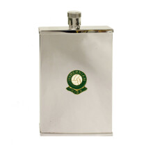 Hibernian football club slim pocket flask