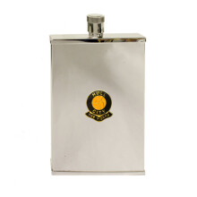Hull City football club slim pocket flask
