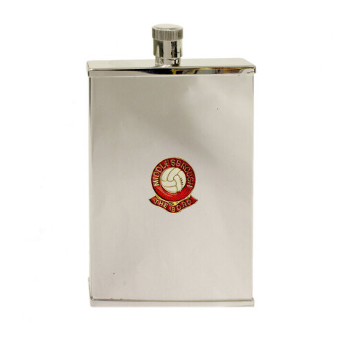 Middlesbrough football club slim pocket flask