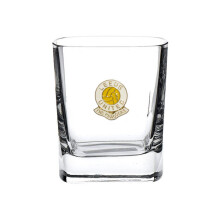 Leeds United football club mixer glass