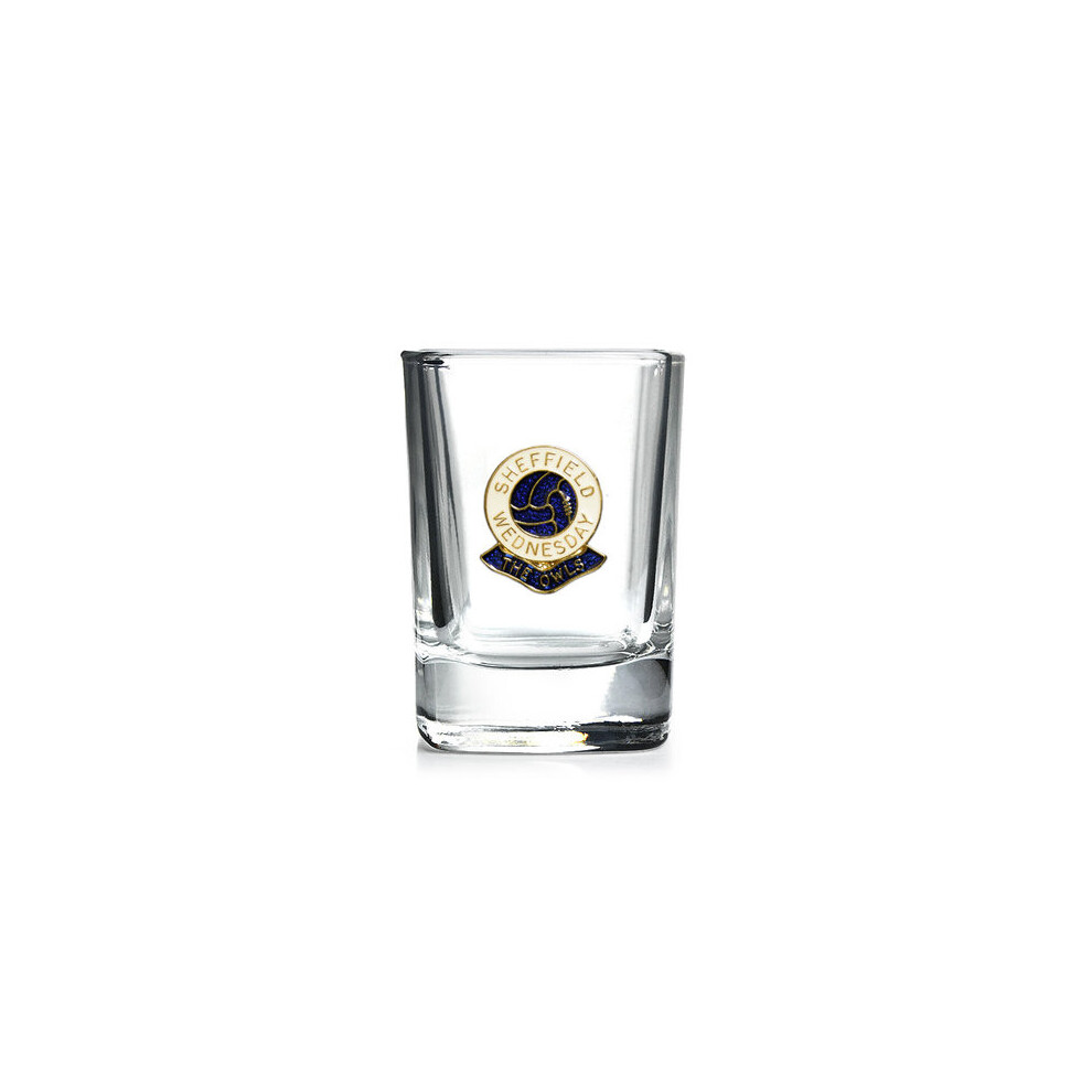 Sheffield Wednesday football club shot glass