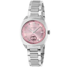 Gucci YA142511 Montre Femme 29mm à Quartz Interlocking