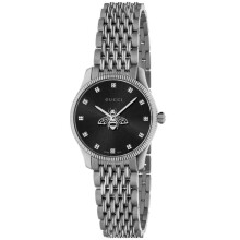 Gucci YA1265020 G-Timeless Cadran noir avec abeille Montre Femme
