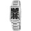 Armani Montre Hommes Emporio Armani AR1608 Rectangular Black Dial 1