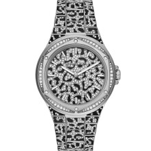 Michael Kors MK7408 Animal Pavé Two-Tone Ladies Watch