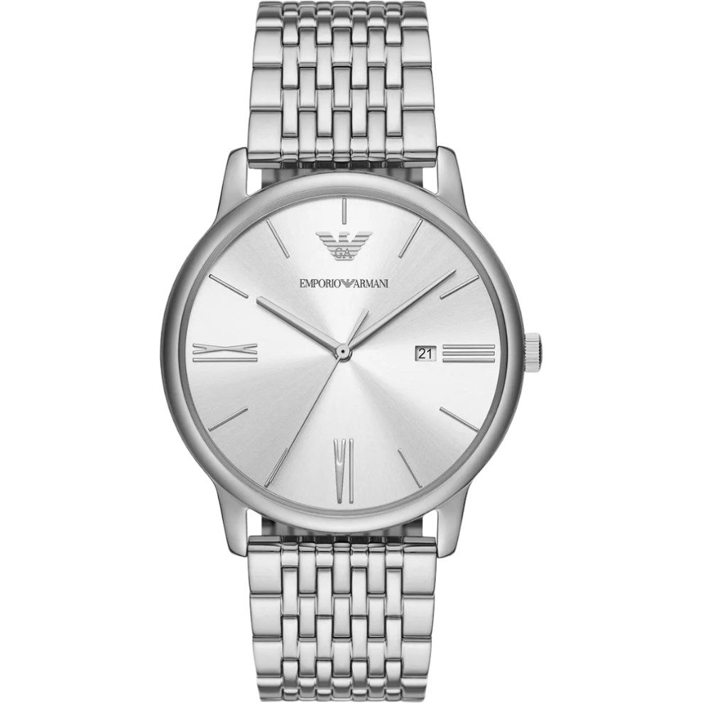 Armani Emporio Ar11599 Minimalist Three-Hand Date Men's Watch