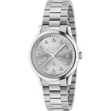 Gucci YA1265031 G-Timeless damesur med sølvfarget urskive