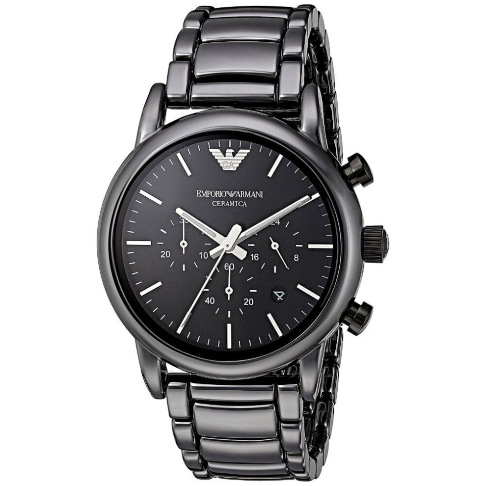 Montre homme Emporio Armani AR1507 Luigi Ceramica Chronograph