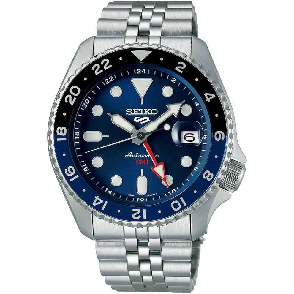 Seiko 5 Sports SSK003K1 Blueberry GMT SKX Automatic Men's Watch