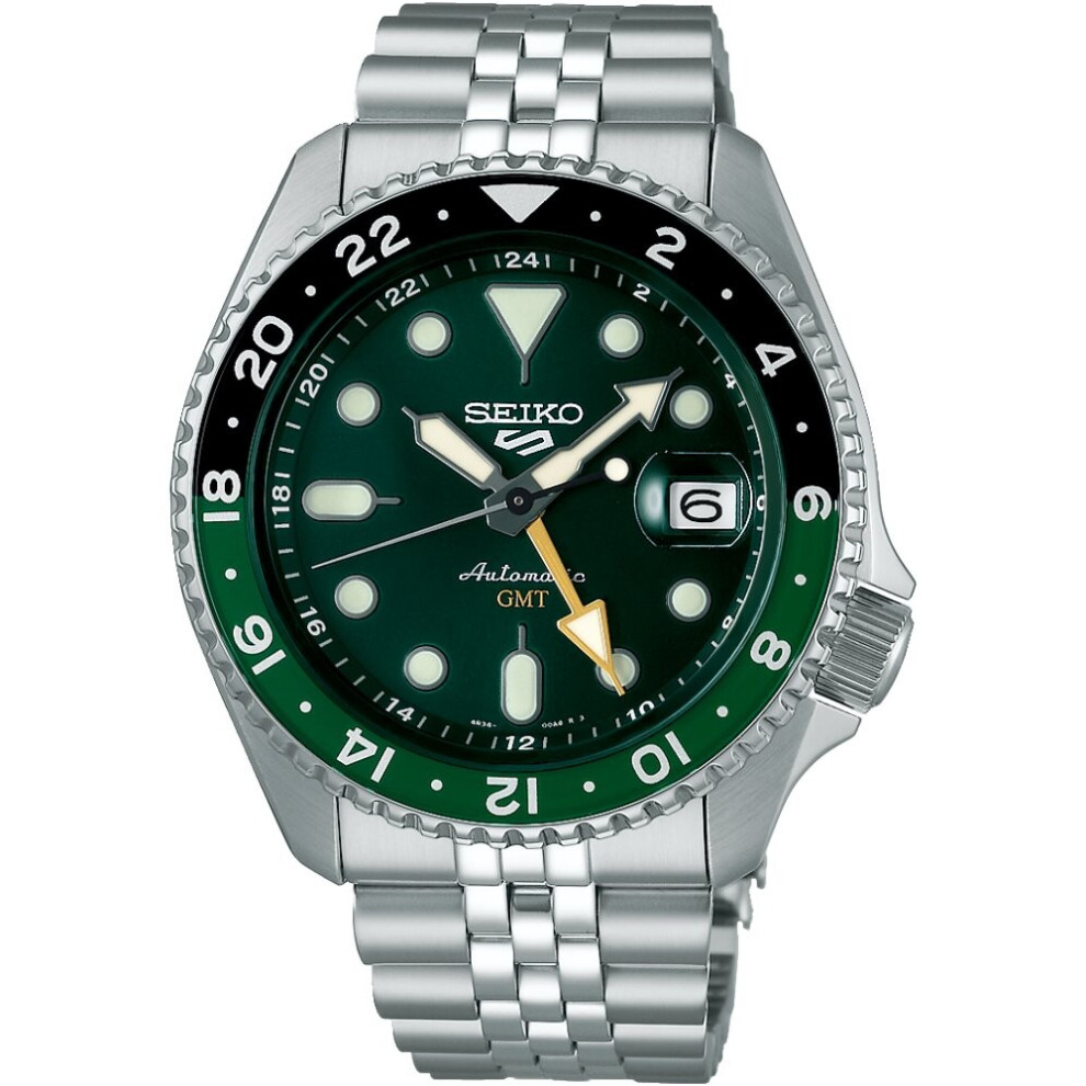 Seiko 5 Sports SSK035K1 SKX GMT Bi-Colour Automatic Men's Watch
