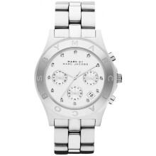 Ceas de damă Marc Jacobs MBM3100 Blade - argintiu alb