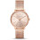 Michael Kors Michael Kors MK4340 Pyper χαλαζία κρύσταλλο Rose Gold Dial κυρίες ρολόι 1