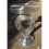 MOSAIC Silver Mirrored Side Table Modern Plant Stands Bed Pearl Sparkle Romany 1