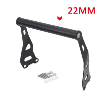 22mm Motorrad-Halterung für Royal Enfield Himalayan (2016-2020) - Handy/GPS Halterung, CNC-Aluminium, eloxiert, Schwarz