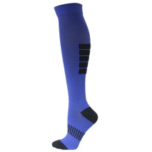 (Blauw, L/XL) 2 paar herensokken en dames sportsokken