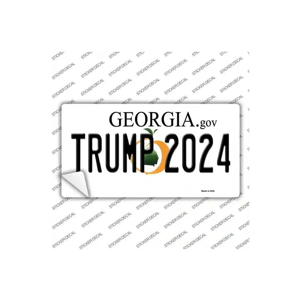 Smart Blonde Lp-12225S-Xl Trump 2024 Georgia Novelty Sticker Decal - Extra Large 731997869614