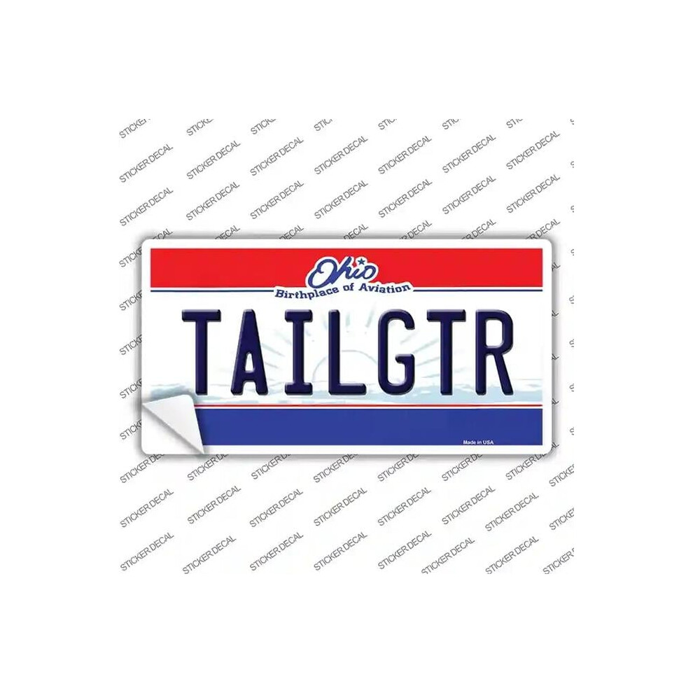 Smart Blonde Lp-3686S-S Tailgater Ohio State Novelty Sticker Decal - Small 731997873130