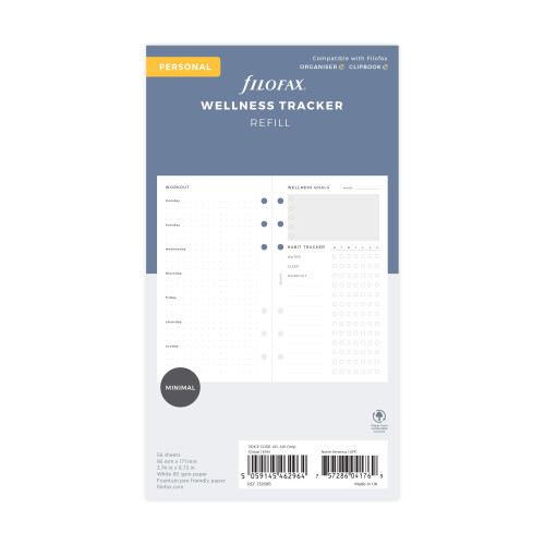 Filofax Προσωπικοί Δείκτες Ευεξίας Refill, 132688