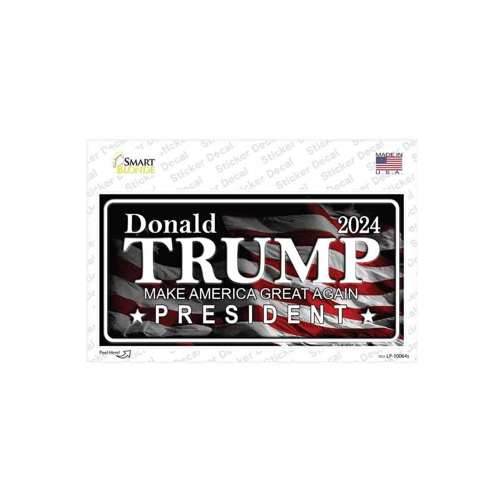Smart Blonde Lp-10064S-M Trump 2024 Novelty Sticker Decal - Medium 731997873697