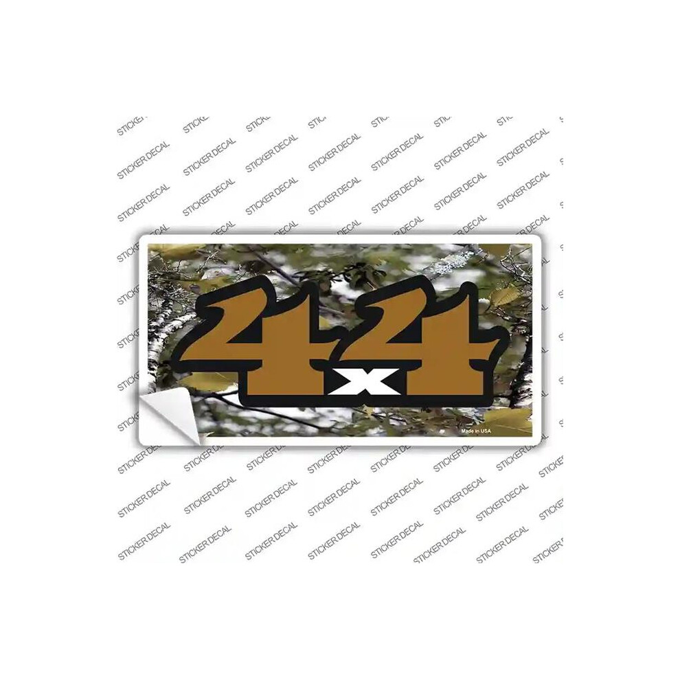 Smart Blonde Lp-3935S-S 4X4 Camouflage Novelty Sticker Decal - Small 731997875172