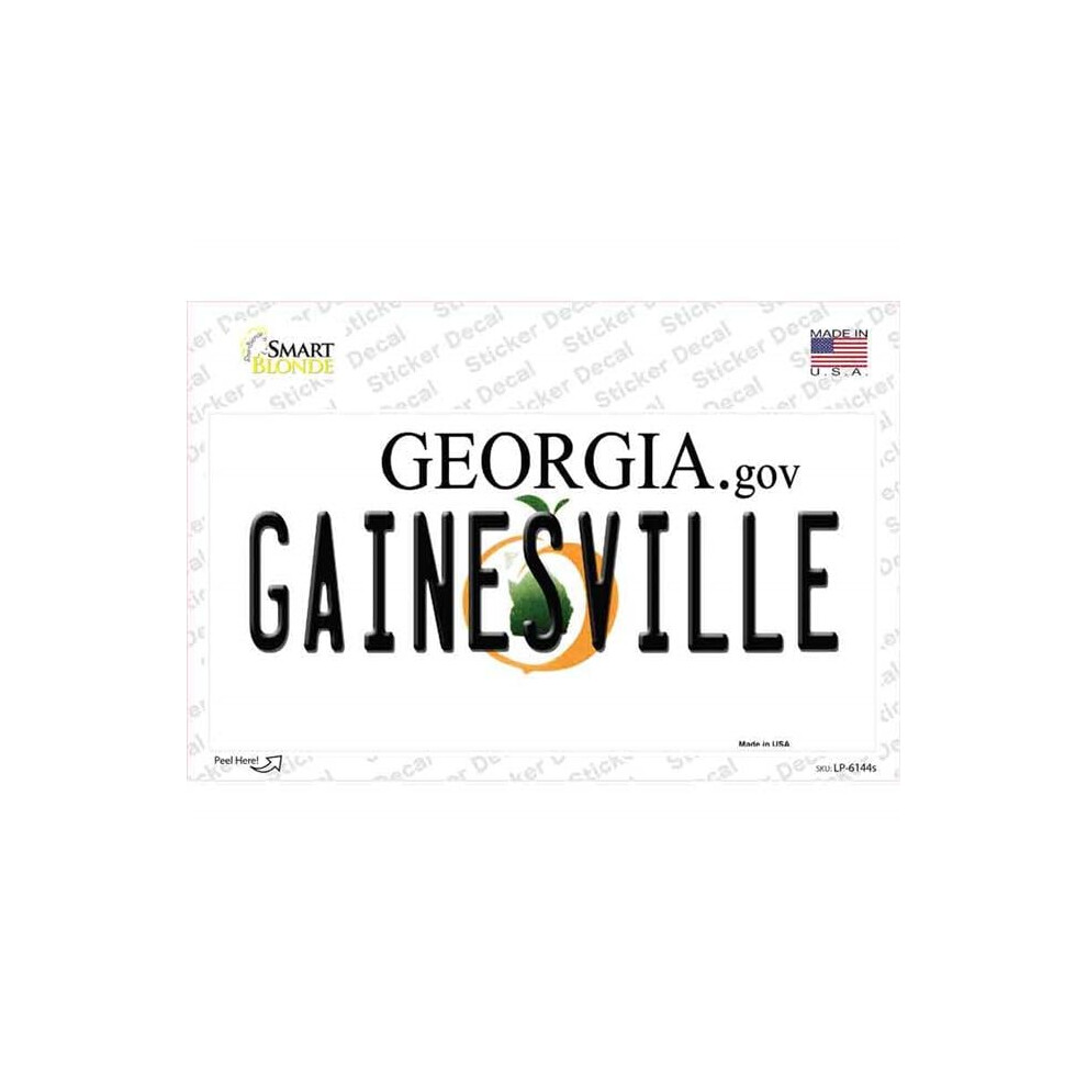 Smart Blonde Lp-6144S-M Gainesville Georgia Novelty Sticker Decal - Medium 731997877299