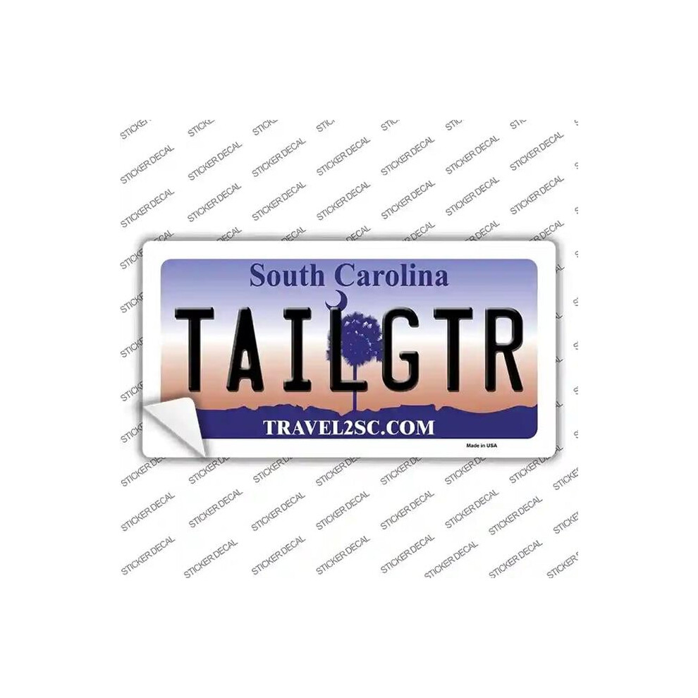 Smart Blonde Lp-6269S-L Tailgater South Carolina Novelty Sticker Decal - Large 731997877794