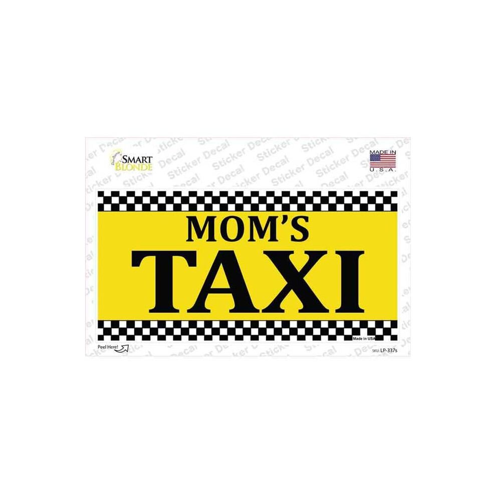 Smart Blonde Lp-337S-M Moms Taxi Novelty Sticker Decal - Medium 731997885560