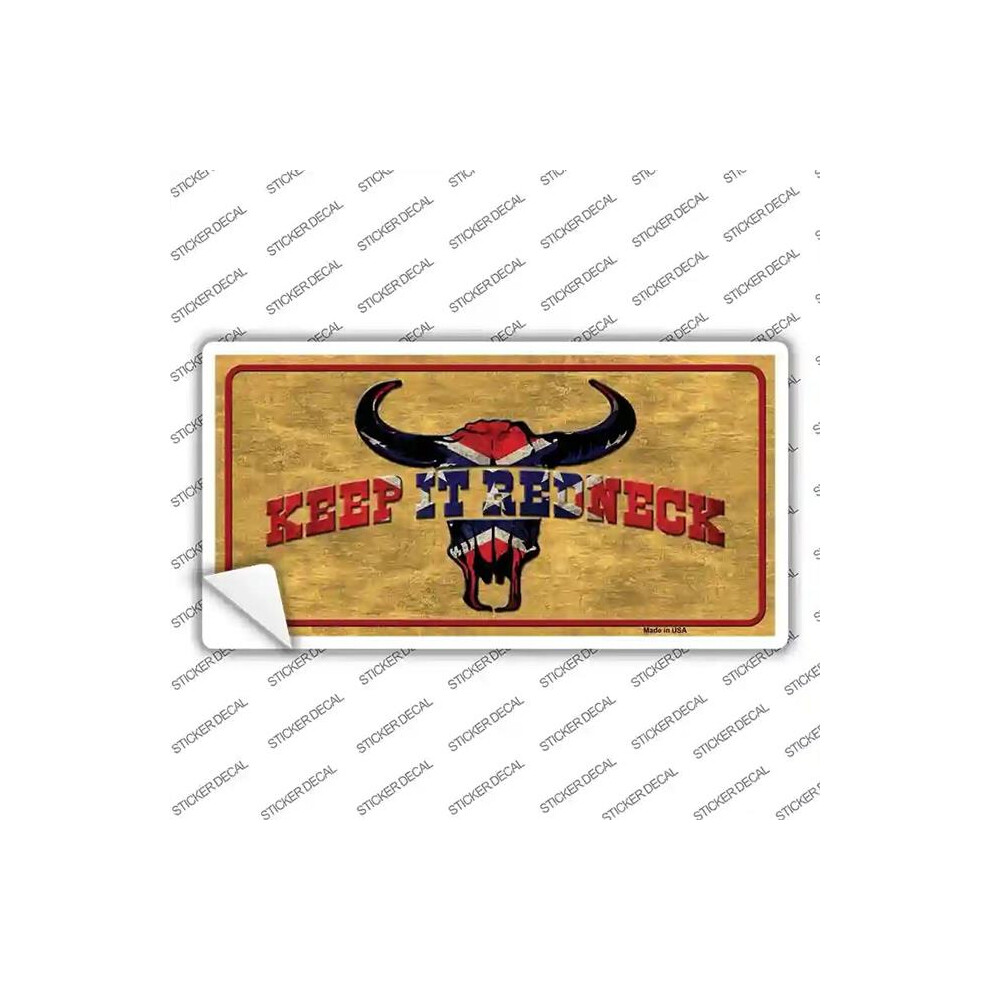 Smart Blonde Lp-7953S-L Keep It Redneck Novelty Sticker Decal - Large 731997995634