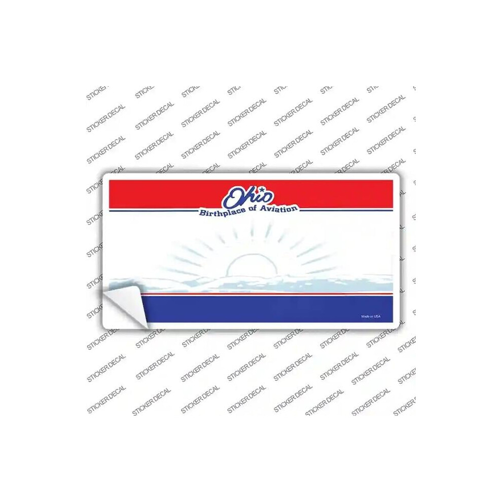 Smart Blonde Lp-2250S-Xl Ohio State Blank Novelty Sticker Decal - Extra Large 731997890137