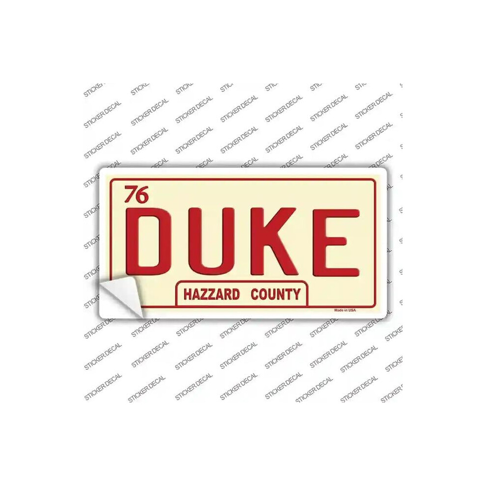 Smart Blonde Lp-8714S-Xl Duke Novelty Sticker Decal - Extra Large 731997997867