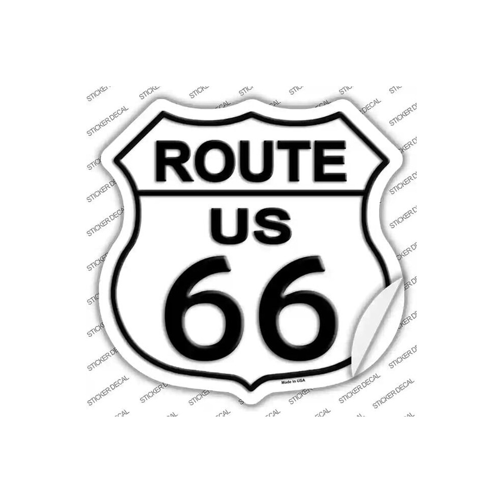 Smart Blonde Hs-100S-Xl Route 66 Novelty Highway Shield Sticker Decal - Extra Large 727897966331