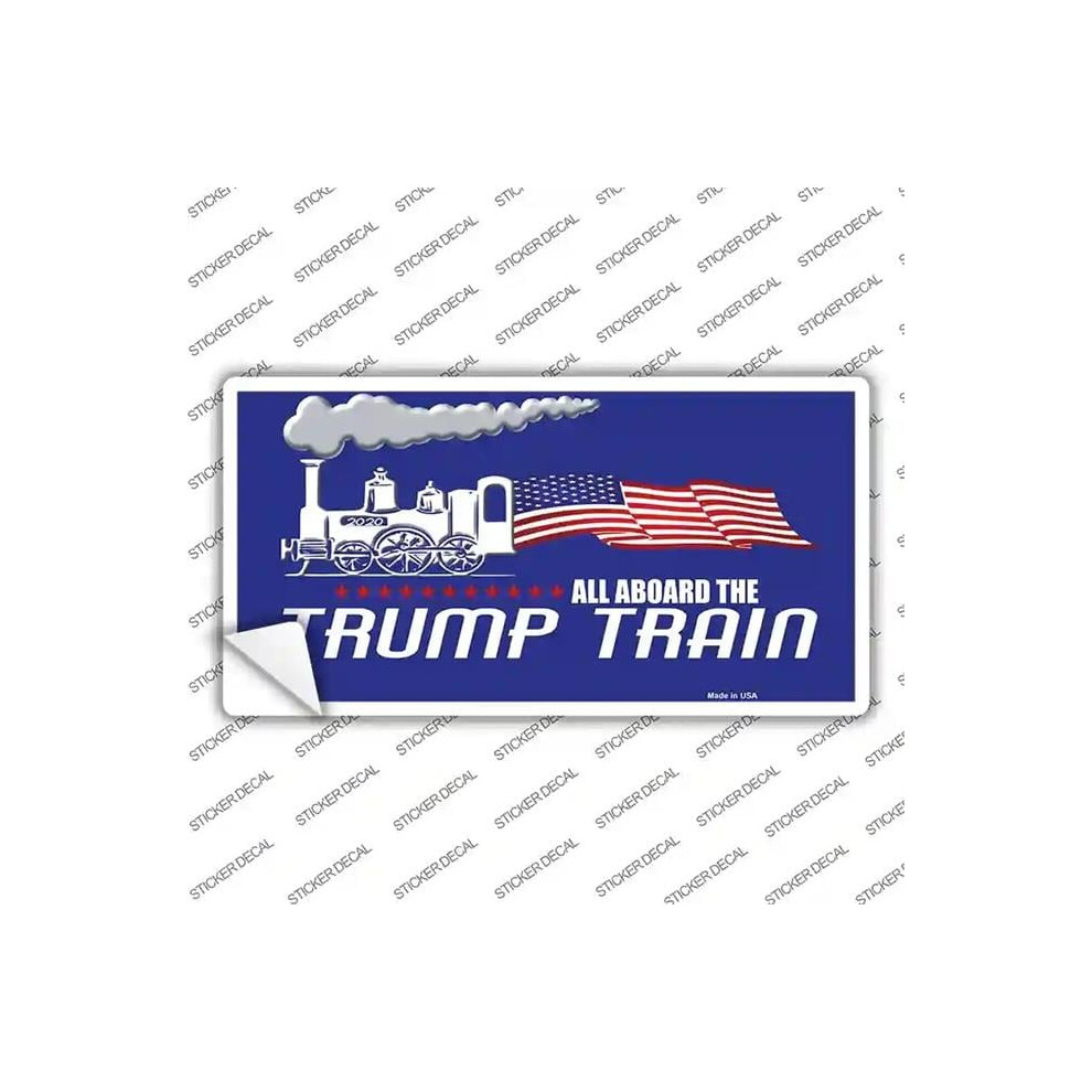 Smart Blonde Lp-13591S-L Trump Train Novelty Sticker Decal - Large 731997906944