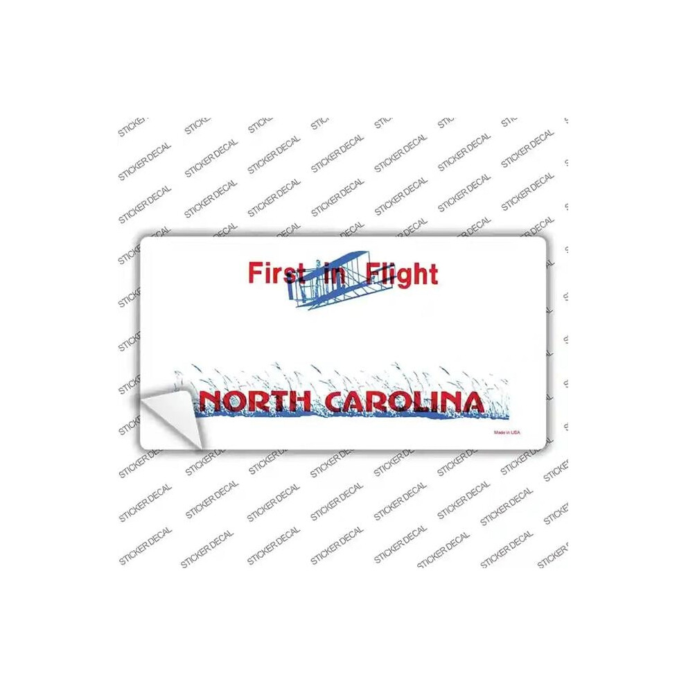 Smart Blonde Lp-2248S-Xl North Carolina State Blank Novelty Sticker Decal - Extra Large 731997909389
